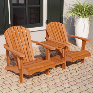 Tuinstoel duo Mira Hardhout
