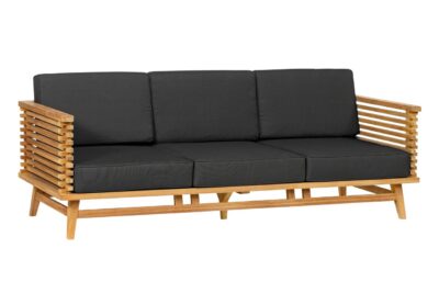 Loungebank Syrius Teak  3-zits