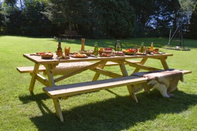 Picknicktafel vurenhout 300cm x 162cm