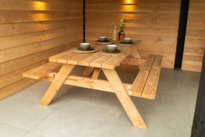 Picknicktafel Douglas hout 180cm x 135cm